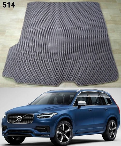 

Коврик ЕВА в багажник Volvo XC90 '15-, Черный