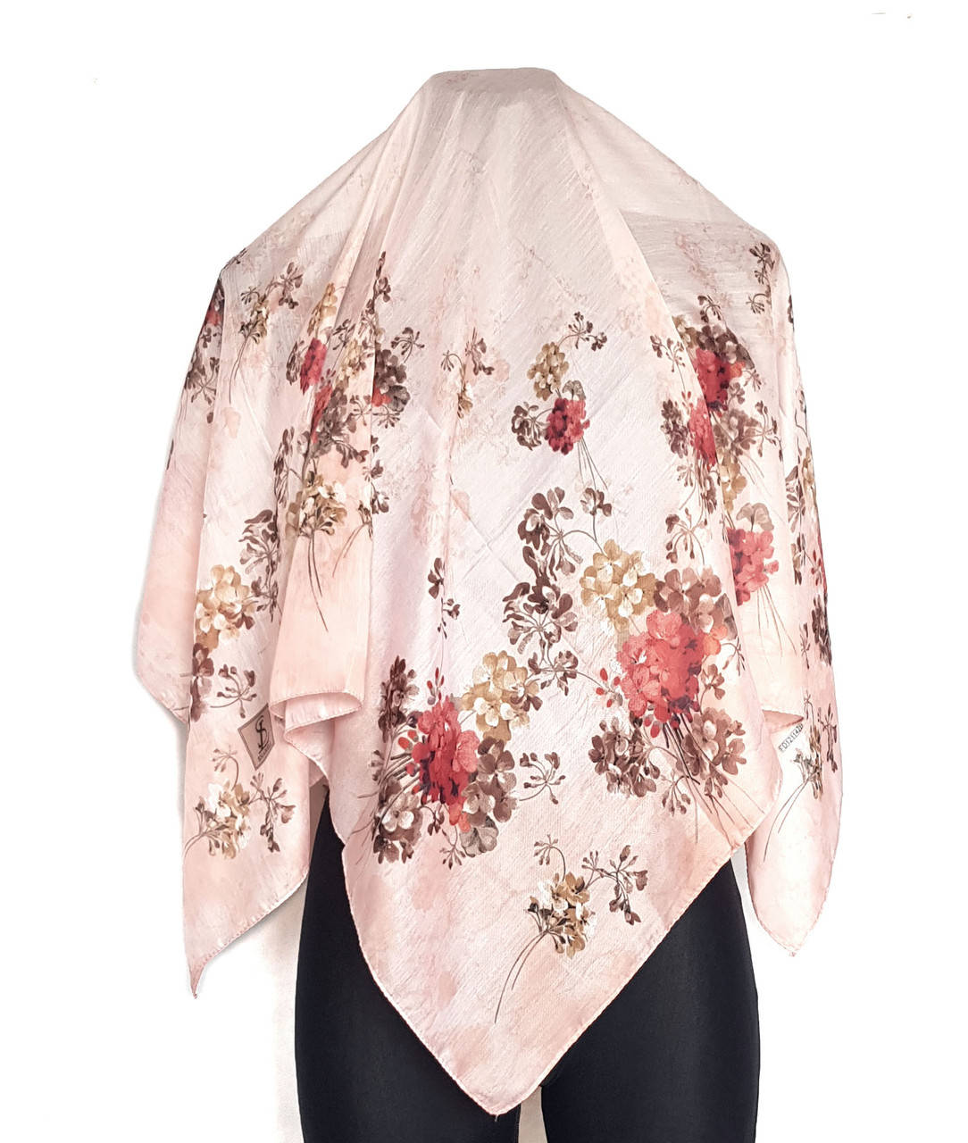 

Платок женский батистовый легкий Паулина, Кофе с молоком