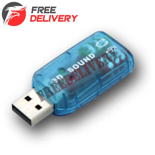 

USB Звуковая карта, 5.1 3D sound