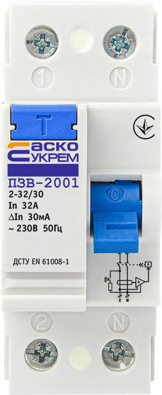 

Устройство защитного отключения пзв-2001 2р/32А/30мА, Аско [a0020010004]