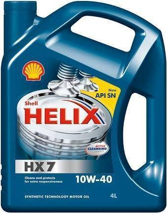 

Масло Shell 10W-40 HX7 полусинтетика 4л SM/CF A3/B4 Plus