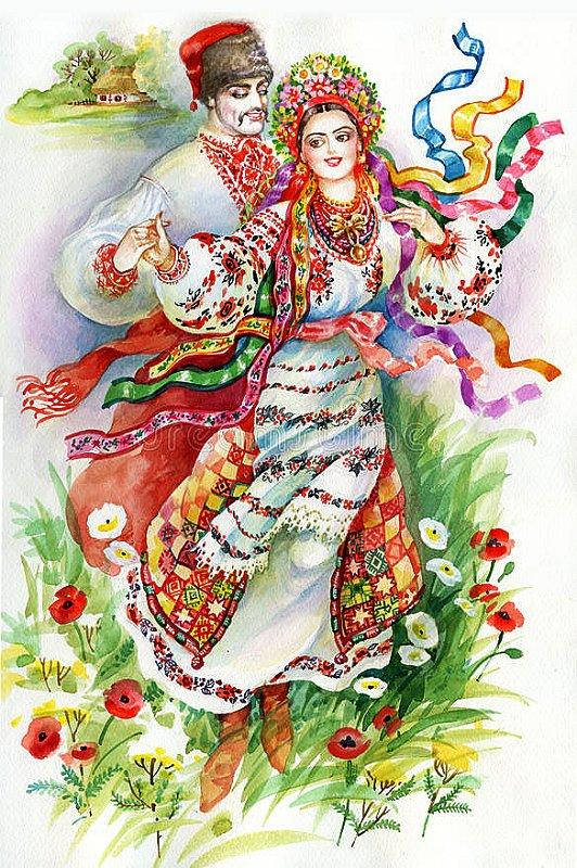 

Набор алмазной вышивки "Украинский гопак". Художник Starovoytova Nadezhda