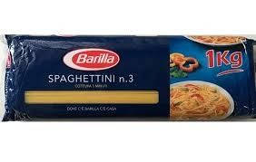 

Спагетти №3 макаронные изделия Barilla 1кг Барилла твердые сорта пшеницы
