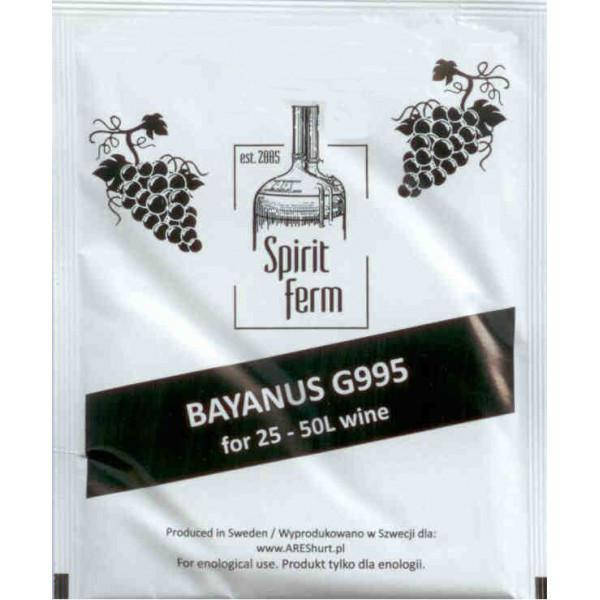 

Винные дрожжи SpiritFerm Bayanus G995 (10 г)