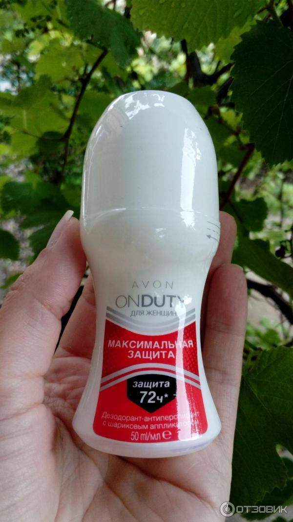 

Шариковый дезодорант-антиперспирант OnDuty "Максимальная защита" 72 часа
