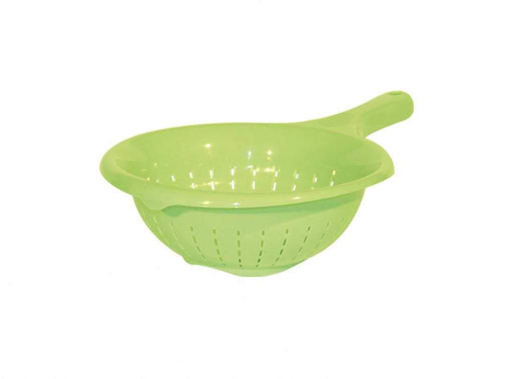 

Дуршлаг пластиковый с ручкой, Ламела, Разные цвета