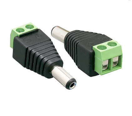 

Конектор штекер для підключення живлення 5.5 x 2.1 мм Male