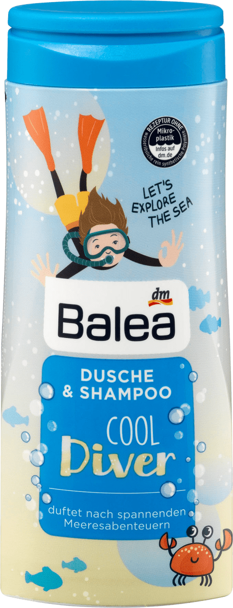 

Шампунь & гель для душа Balea Cool Diver, 300 ml.