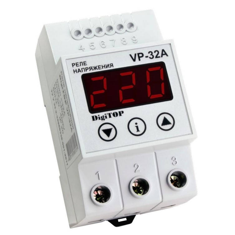 

VP-32A Реле напряжения DigiTOP VP-32A Реле напруги DigiTOP