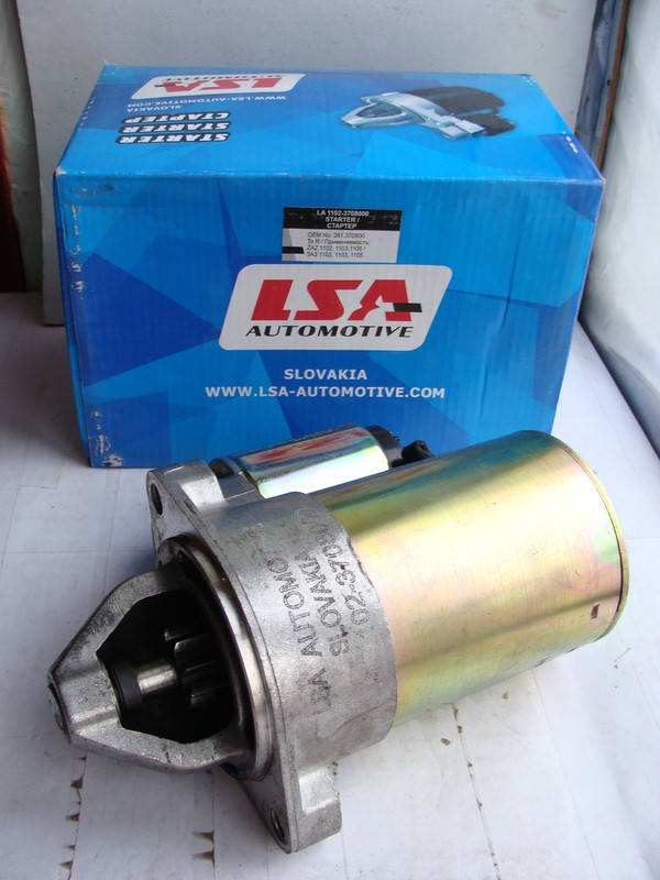 

Стартер Таврия (LA 1102-3708000), 1102-370800 (LSA)