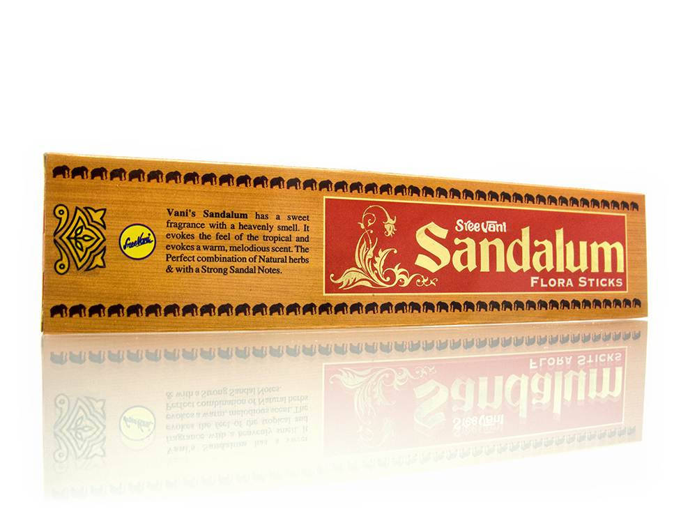 

Пахощі Сандалум 15г Шрі Вані, Благовоние пыльцовое Sandalum Flora Sticks Shree Vani, Аюрведа Здесь