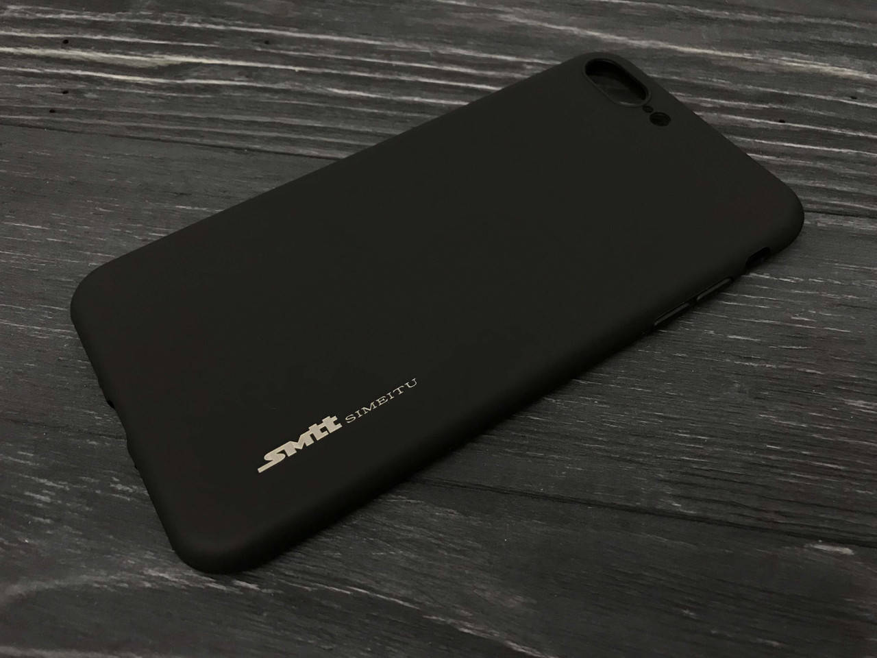 

TPU чехол Smitt накладка бампер для Apple iPhone 7 Plus / 8 Plus (5 цветов) черный