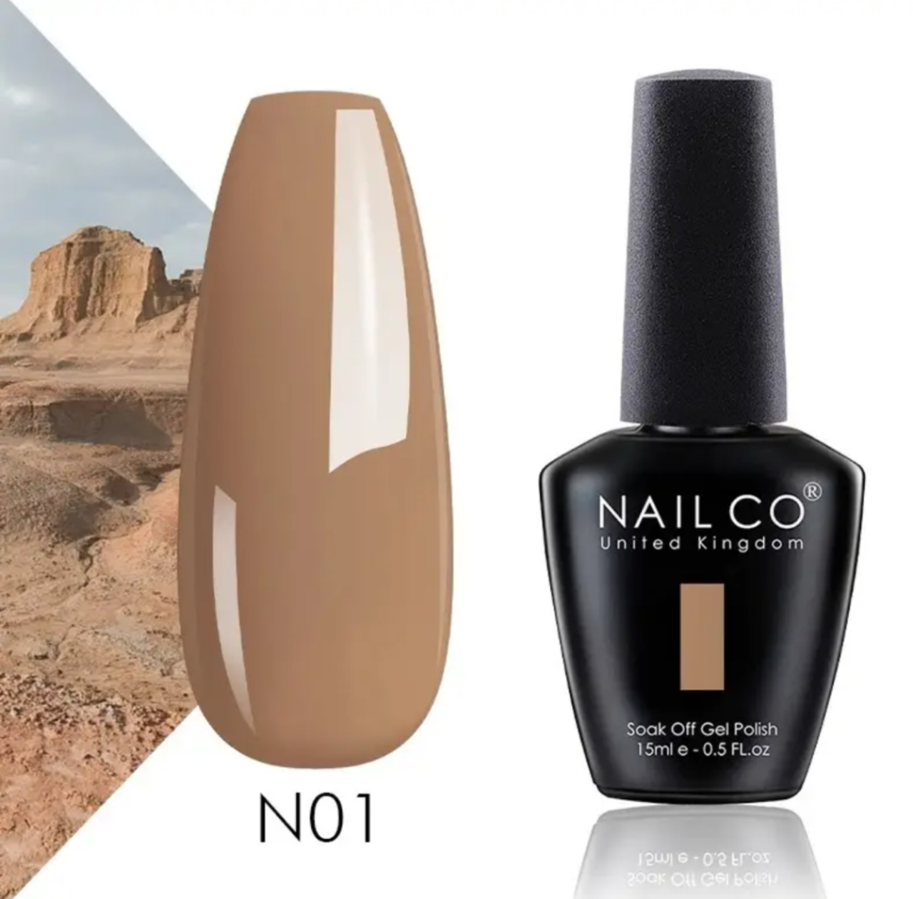 

Гель лак Nail Co 15 мл для ногтей под УФ лампу UV LED