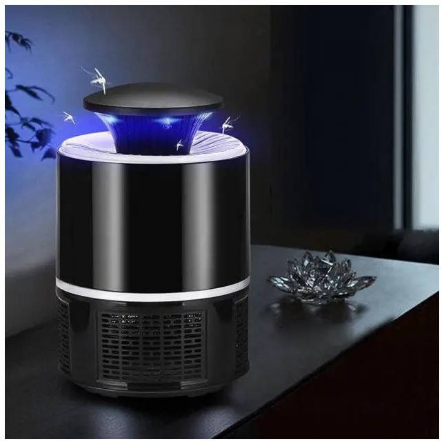 

Лампа-ловушка для комаров (уничтожитель комаров) Mosquito Killer Lamp черная 5 Вт