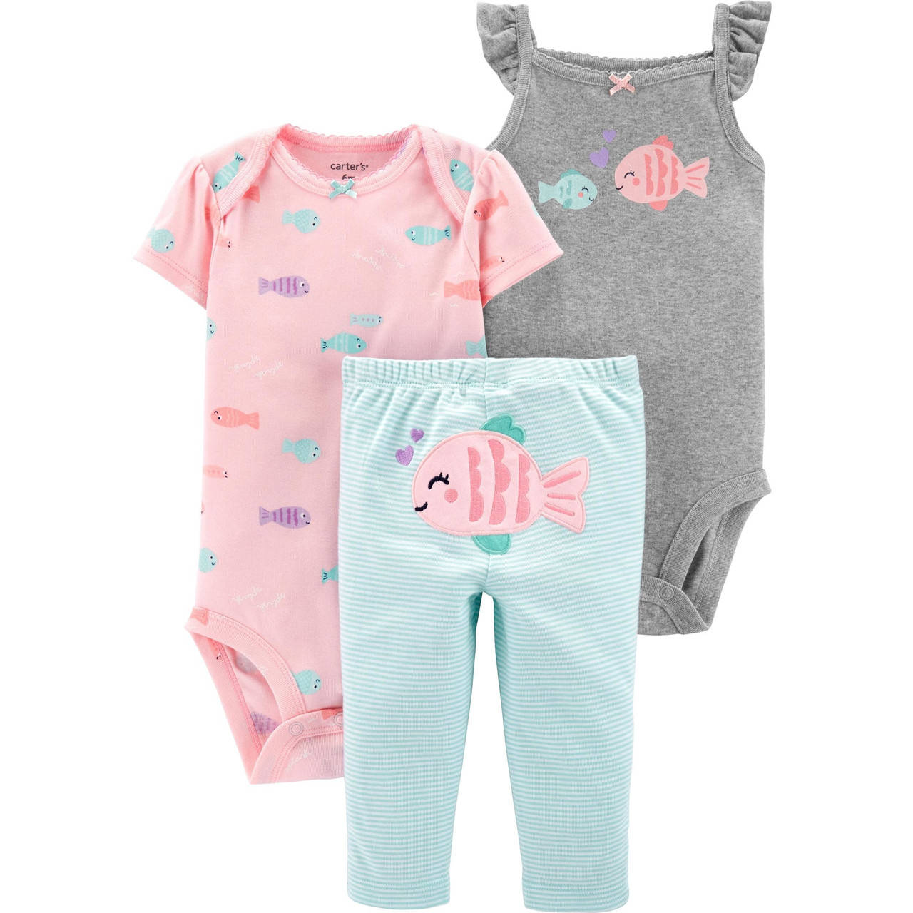 

Комплект для девочки Картерс, 6м (61-69см)