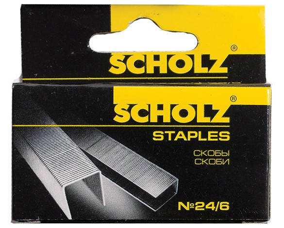 

Скоби для степлера 24/6 Scholz 4721