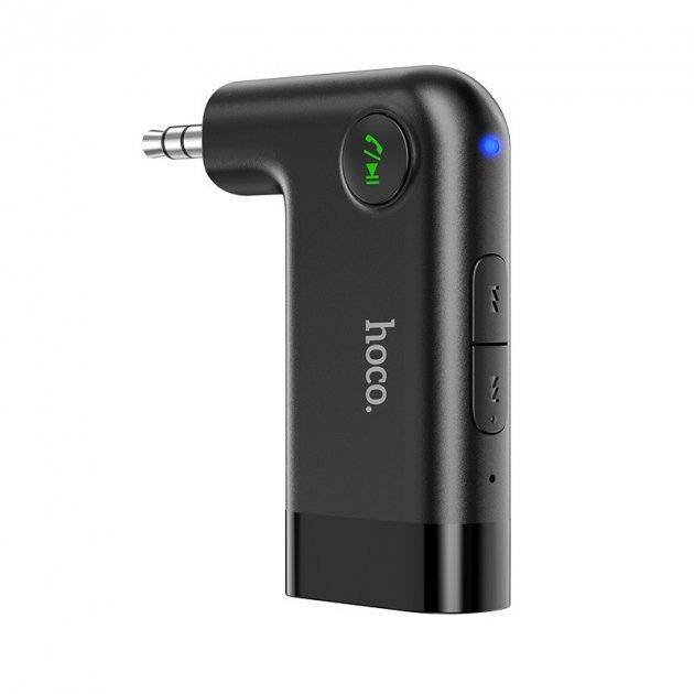 

Адаптер Hoco E53 Dawn sound in-car AUX wireless receiver Black