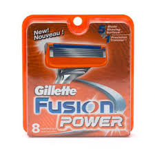 

Сменные кассеты для бритья Gillette Fusion Power 8шт. в упаковке