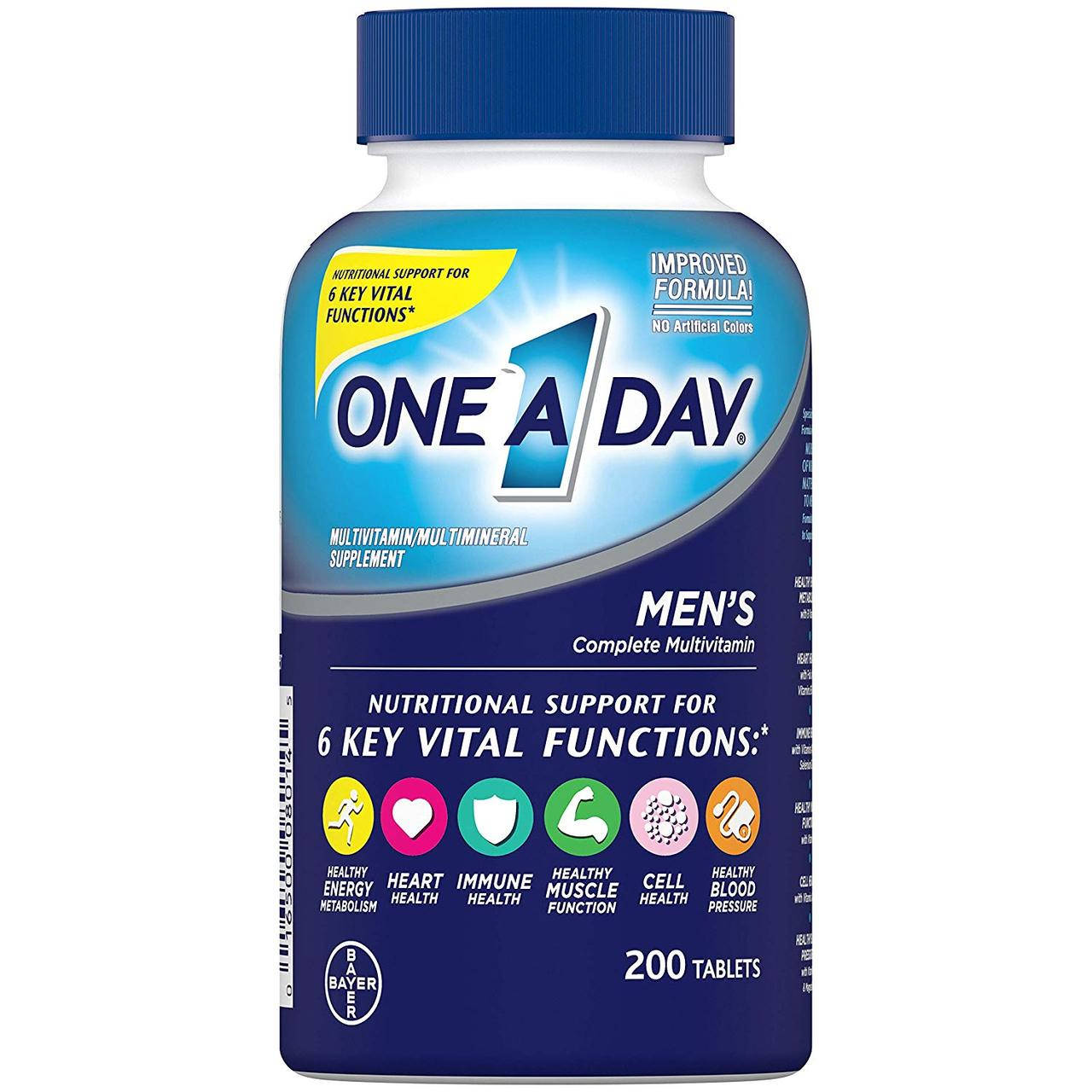 

Bayer One-A-Day Men's Formula для мужчин, 200 табл
