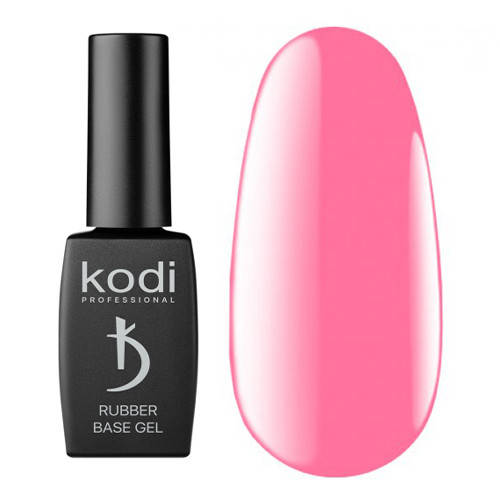 

Kodi Professional Color Rubber Base Gel Pink - цветное базовое покрытие (розовый), 8 мл