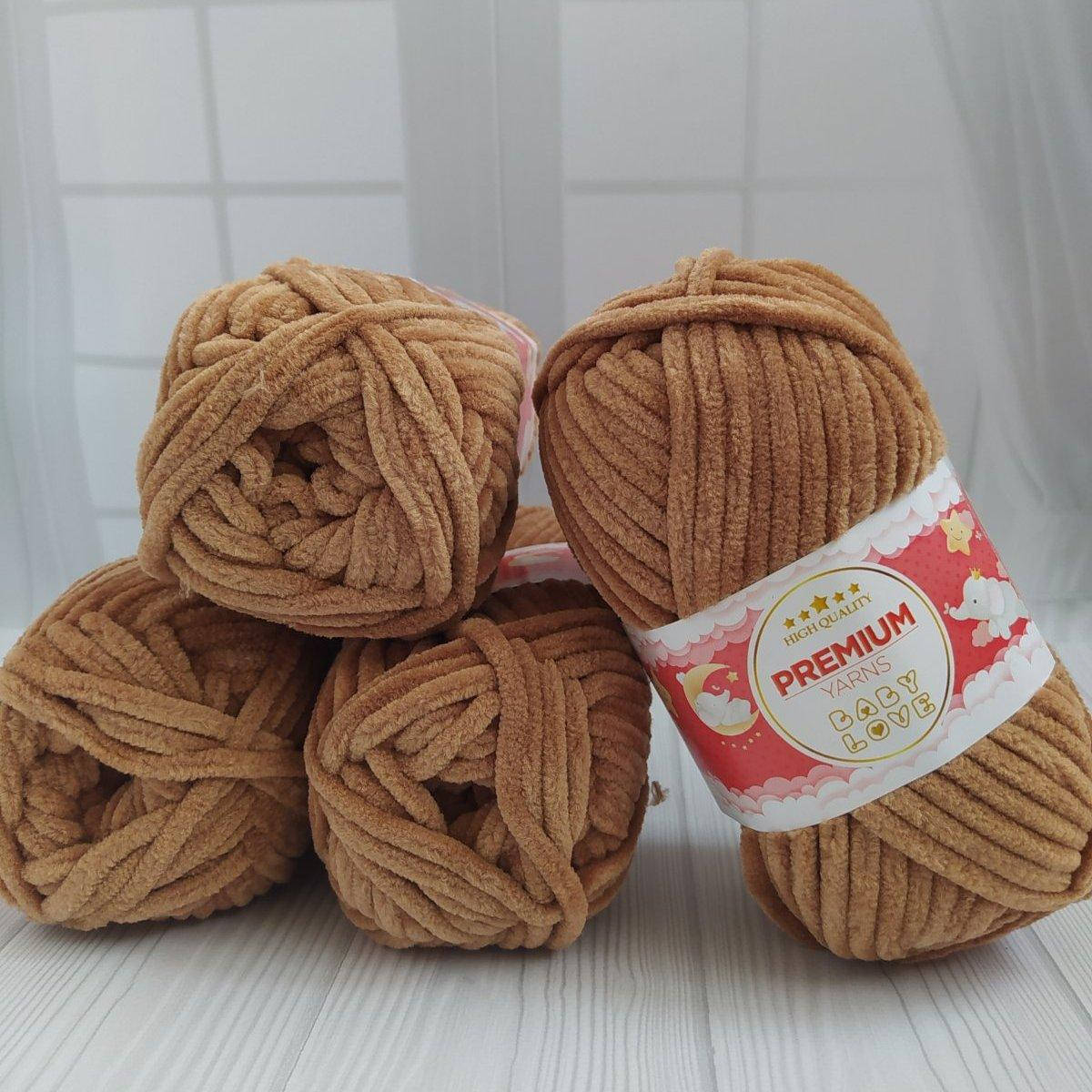 

Premium Yarns BABY LOVE №337 світло-коричневий, Коричневый
