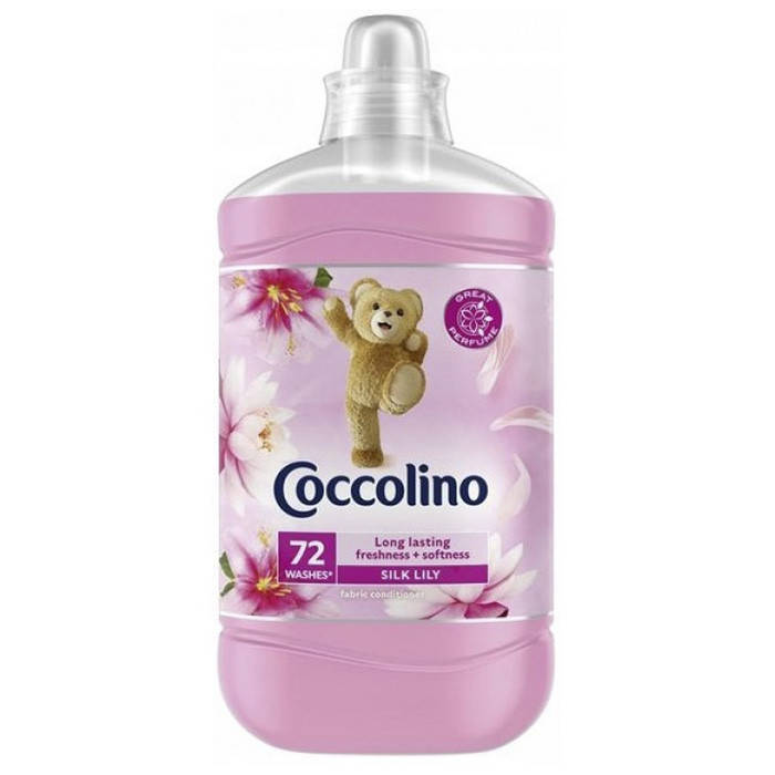 

Кондиционер-ополаскиватель для белья Coccolino Лилия 1,8 л 72 цикла стирки