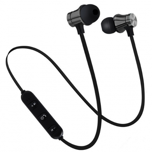 

Наушники беспроводные вакуумные с микрофоном Bluetooth WUW R-52 Черный