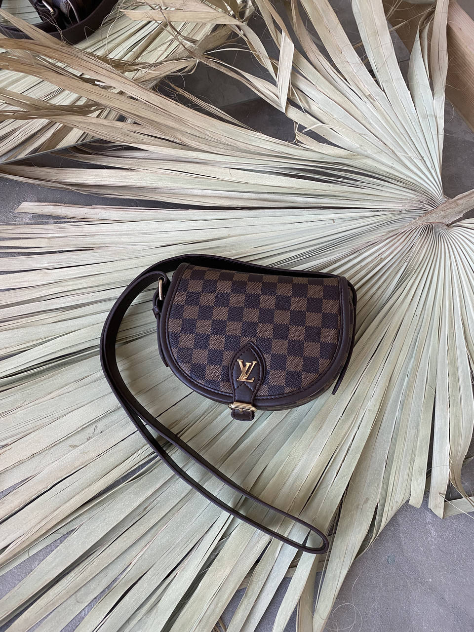 

Сумка Женская Louis Vuitton Tambourine Brown Коричневого Цвета, Коричневый