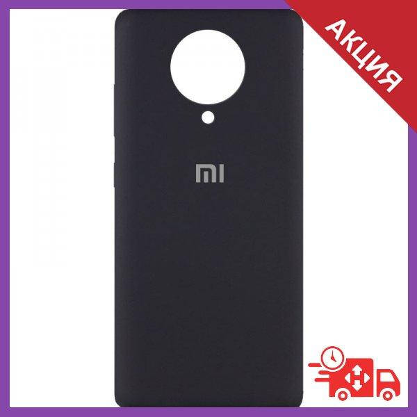 

Оригинальный Silicone Cover чехол на Xiaomi Poco F2 Pro / Сяоми Поко Ф2 Про, Черный