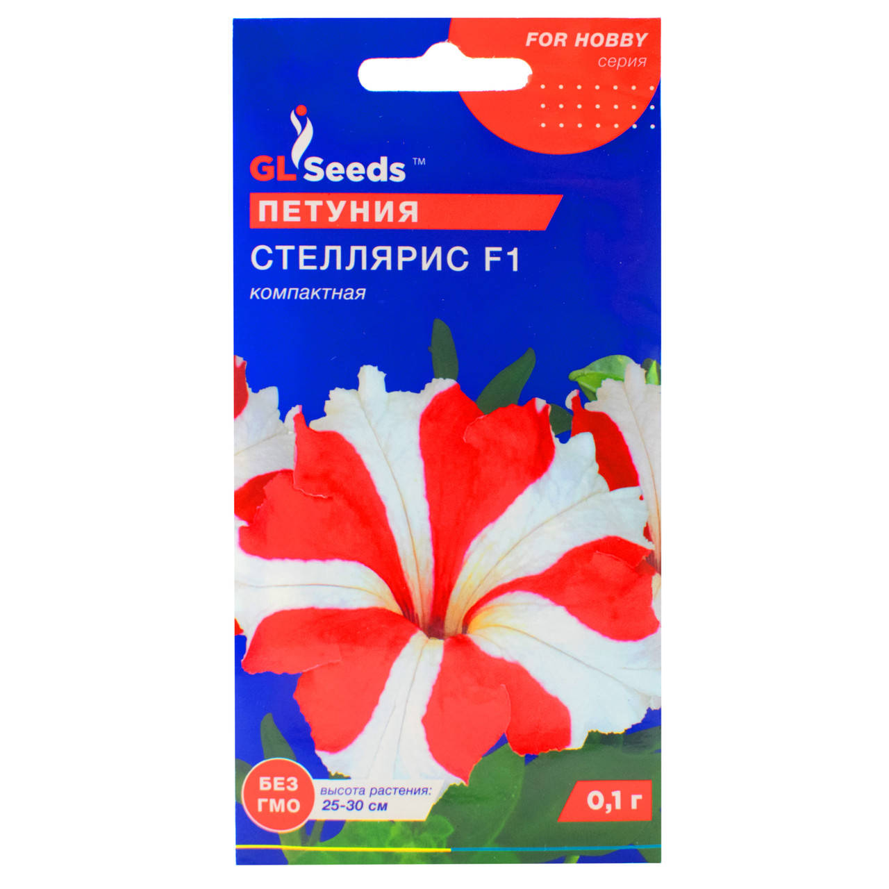 

Петуния Стеллярис F1 0.1 г Gl Seeds, Красный