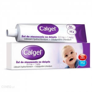 

Calgel (3,3 мг + 1 мг) - гель при болезненном прорезывании зубов у младенцев с 3 месяцев, 10 г