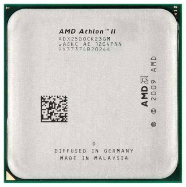 

БУ Процессор AMD Athlon II X2 250 (sAM3/2x3.0GHz/32нм/100 Вт/ADX2500CK23GM)