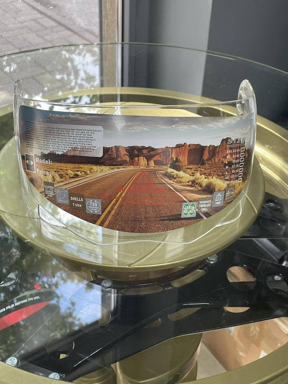 

Визор для шлема Foxwell HF-119 прозрачный