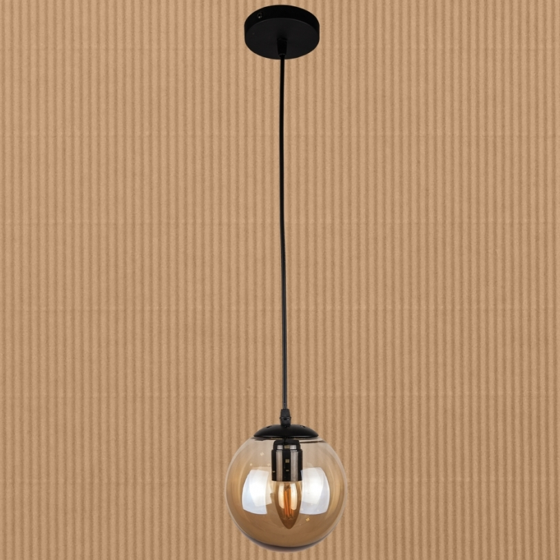 

Подвесной светильник в стиле лофт на 1 плафон Левистелла&756PR150F-1 BK+BR, Бронза