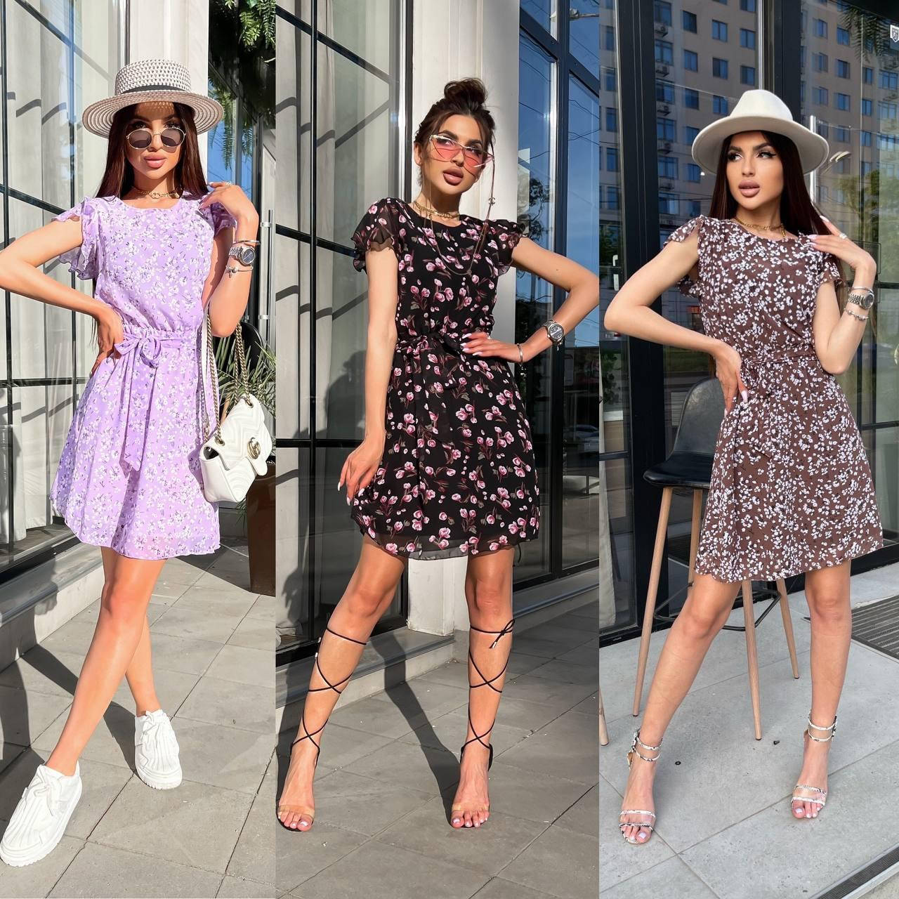 

Платье женское летнее шифоновое