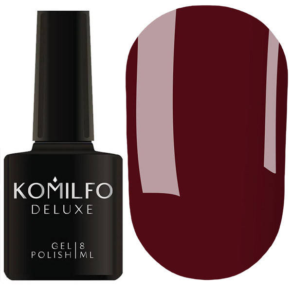 

Гель-лак Komilfo Deluxe Series D099 (винный, эмаль), 8 мл