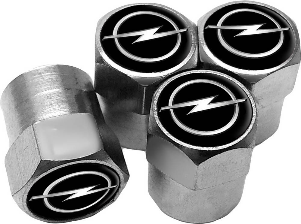 

Колпачки на Ниппель Opel (4 шт) Silver, Серебристый