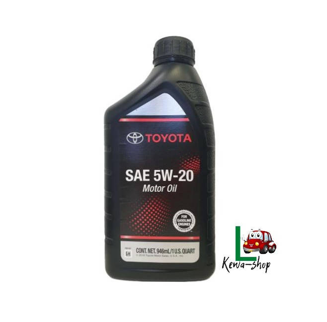 

Моторное масло Toyota Motor Oil 5W-20 0.946л (002791QT20)