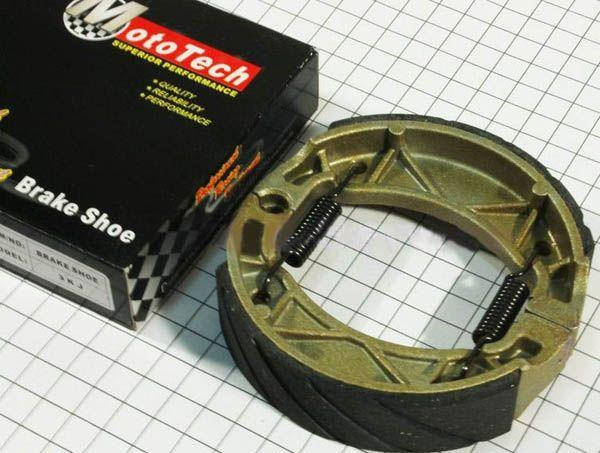 

Колодки тормозные (барабан) D-105mm YAMAHA JOG-50, AXIS, APRIO (3KJ 4JP 5BM) 4Т SA36J "Mototech"