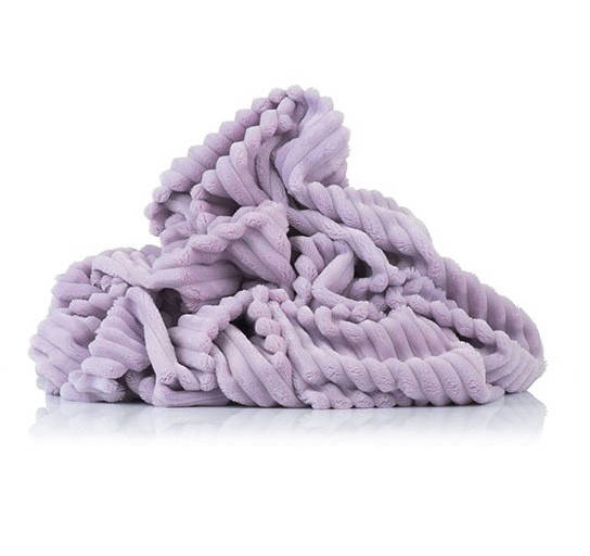 

Плюш Minky stripes сиреневый