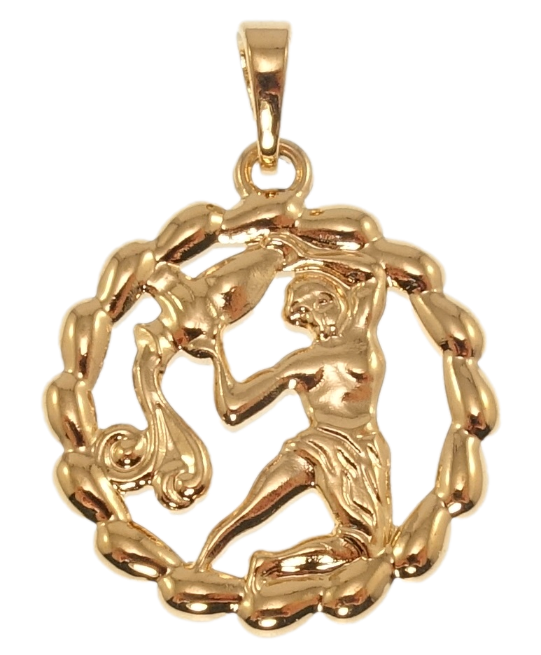 

Кулон Xuping Позолота 18K "Знак Зодиака Водолей" для цепочки до 5мм
