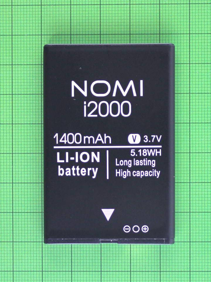 

Акумулятор Nomi i2000 1400mAh Оригінал