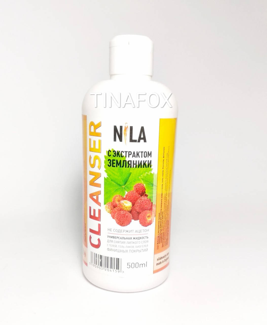 

Средство для снятия липкого слоя Nila Cleanser, 500мл
