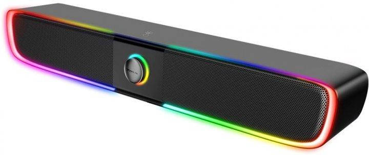 

Компьютерные колонки с RGB подсветкой, Саундбар, колонки для компа, Акустическая система для компьютера
