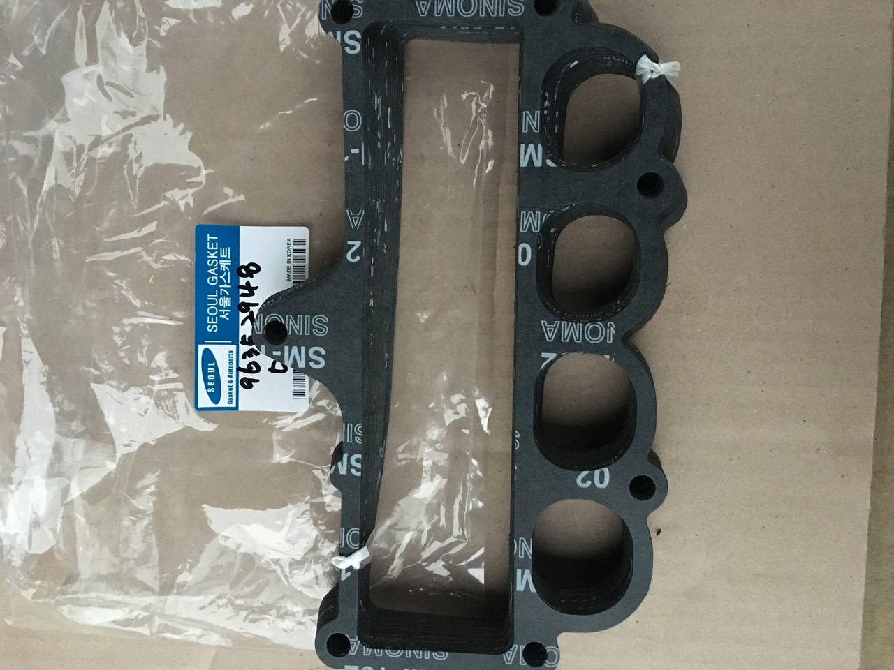 

Прокладка впускного коллектора Ланос 1,6 DOHC (улитка) (ОЕ)