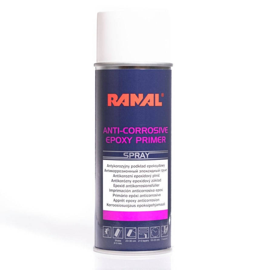

Эпоксидный аэрозольный грунт Ranal Epoxy Primer 400 мл