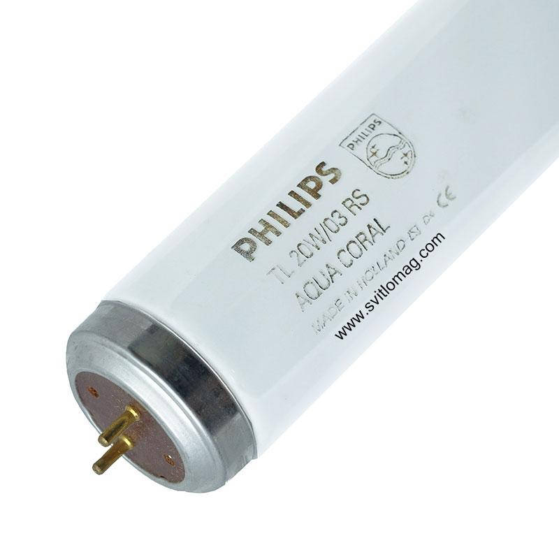 

Лампа люминесцентная ультрафиолетовая TL 20w/03 RS PHILIPS G13d