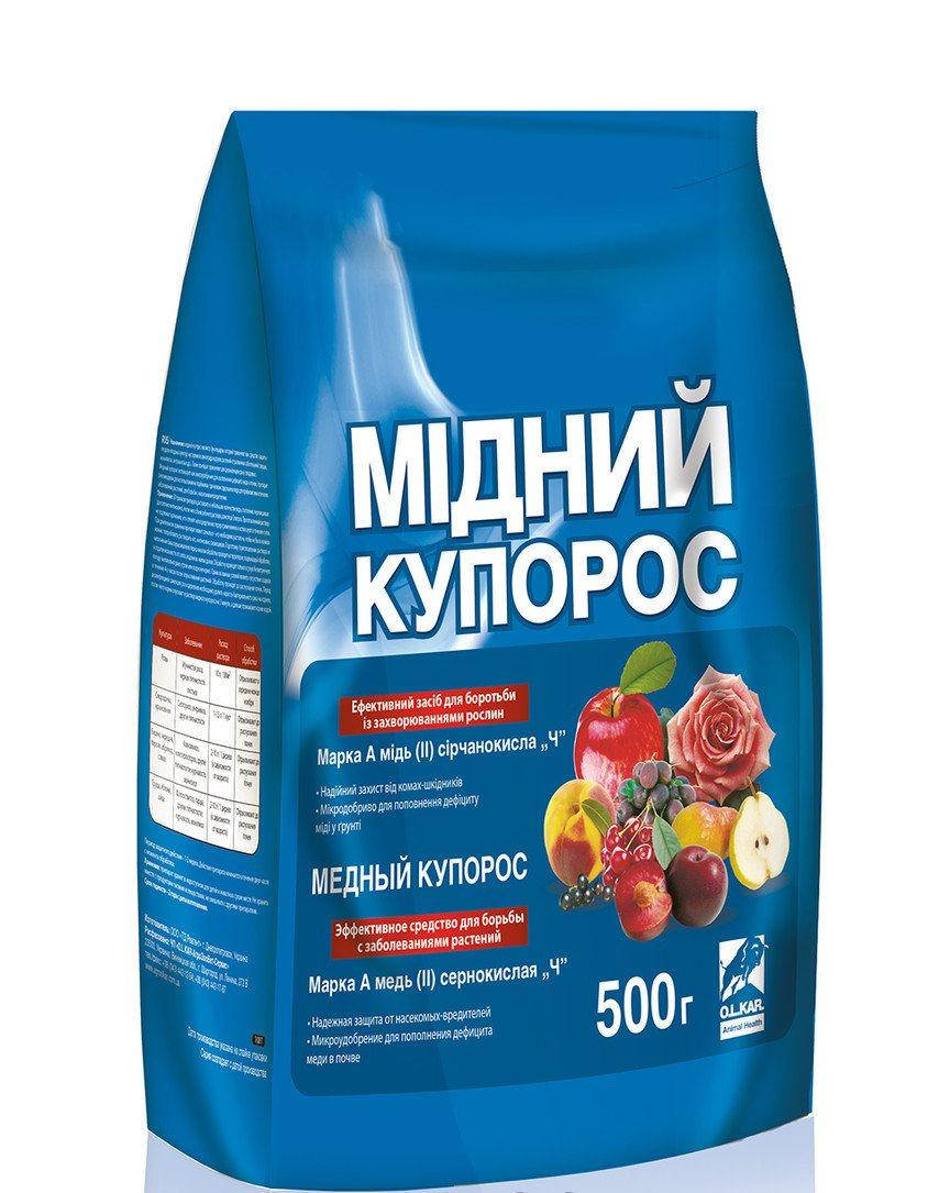 

Медный купорос 500 г O.L.KAR