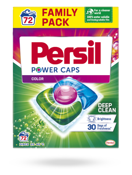 

Капсулы для стирки Persil Deep Clean Color 72 шт