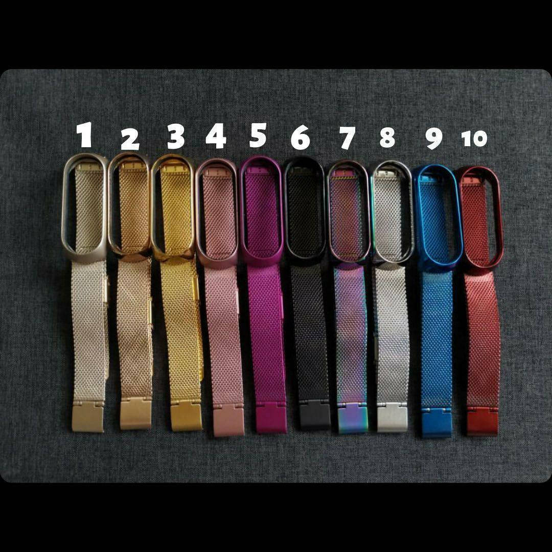 

Металлический ремешок MRK для фитнес браслета Xiaomi Mi Band 3/4/5/6